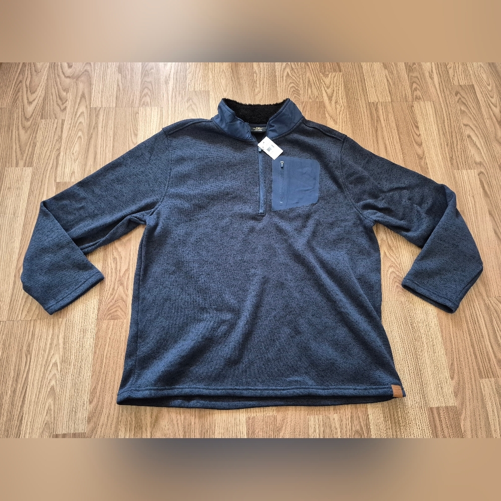 Old River Men's Quarter Zip Sweater